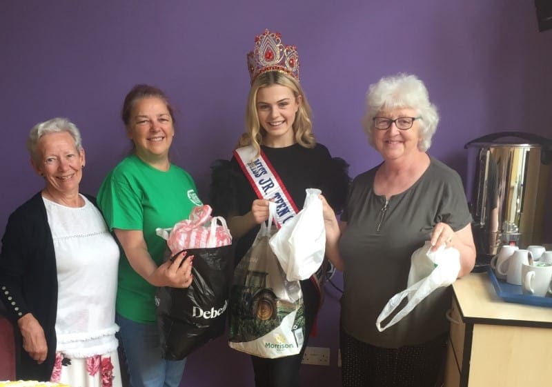 Miss Junior Teen Great Britain, Eddison, made a special visit to the Civic Arts Centre!
