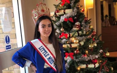 Merry Christmas from your Little Miss Teen Great Britain, Yasmina Newbold!