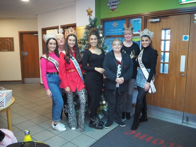 Miss Teen Great Britain, Nancy Hodgson, was a special guest at the annual Ronald McDonald House toy fair!