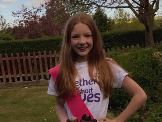 Little Miss Teen Lancashire, Ruby, has been busy fundraising for Together for Short Lives!